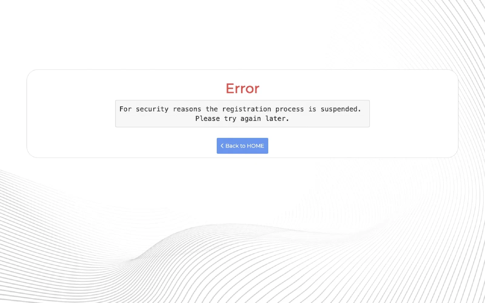 EthicLink homepage screenshot