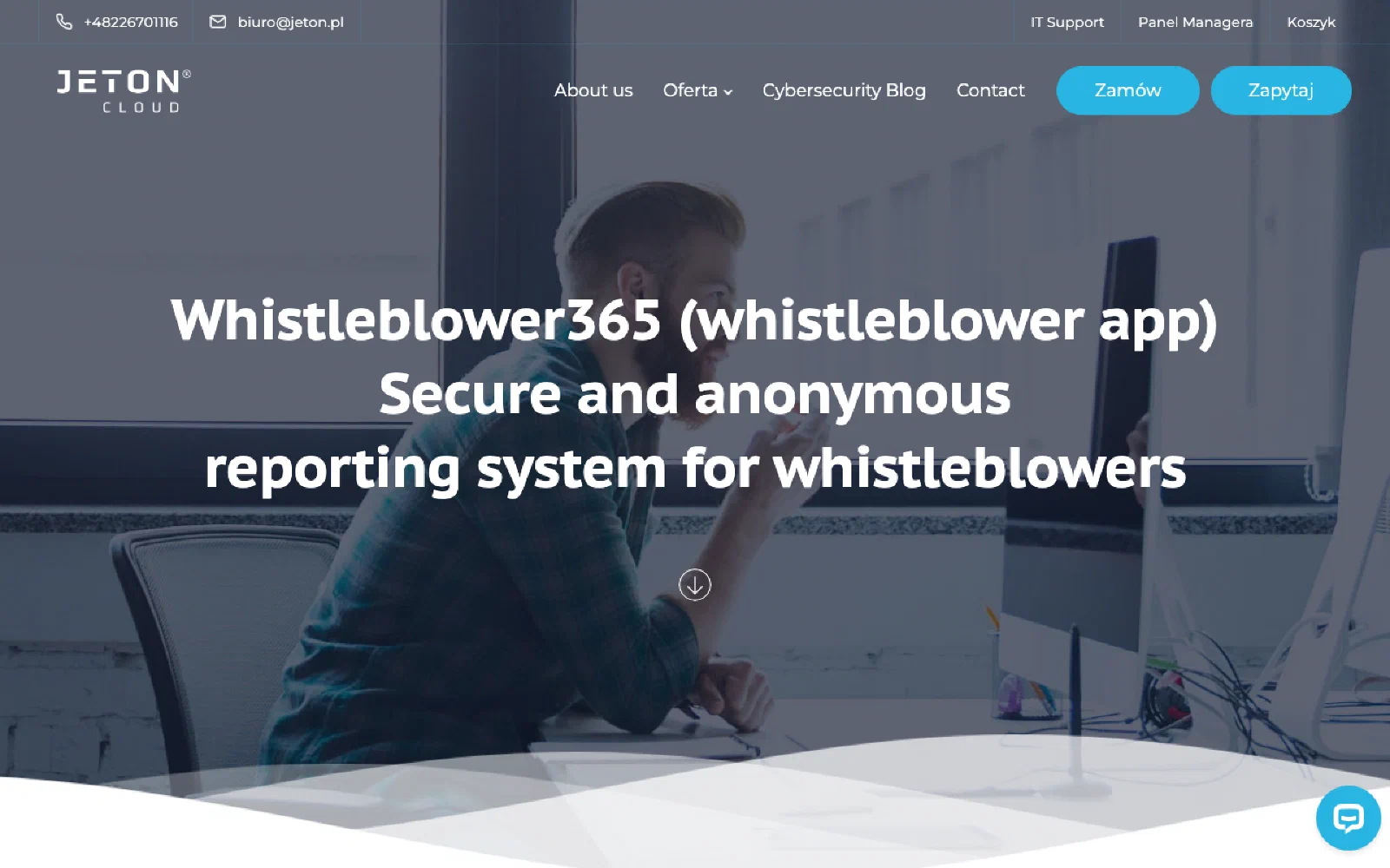 Sygnalista 365 homepage screenshot